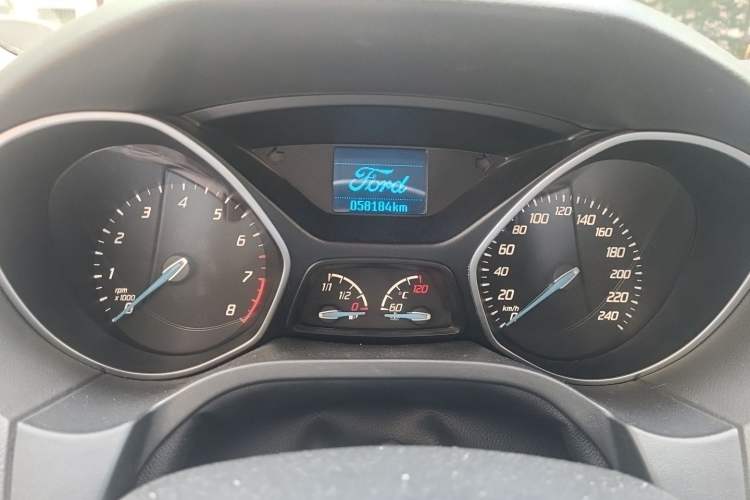 Used Ford Focus 2012 Hatchback 1.6L Automatic Fashion Edition Odometer Close Up