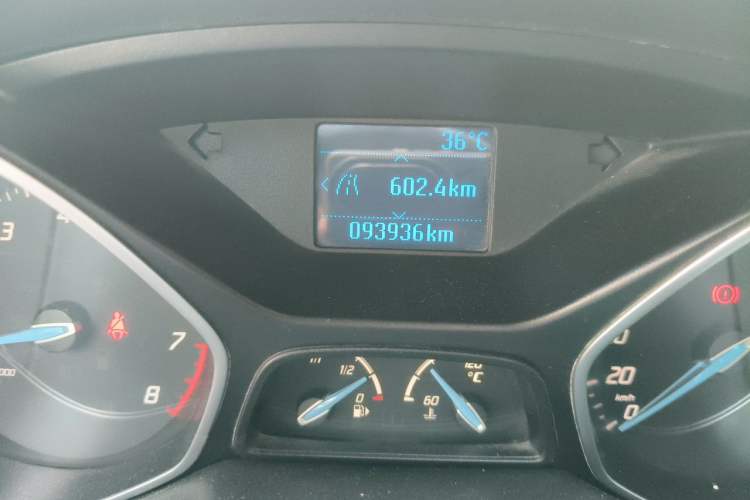 Used Ford Focus 2012 Hatchback 1.6L Manual Fashion Edition Odometer Close Up