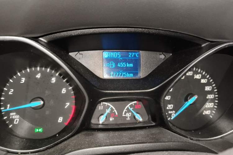Used Ford Focus 2012 Hatchback 1.6L Automatic Fashion Edition Odometer Close Up