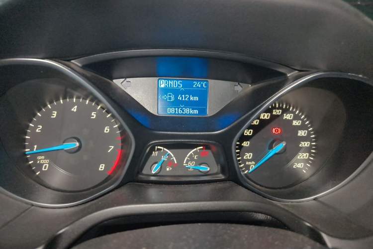 Used Ford Focus 2012 Hatchback 1.6L Automatic Fashion Edition Odometer Close Up