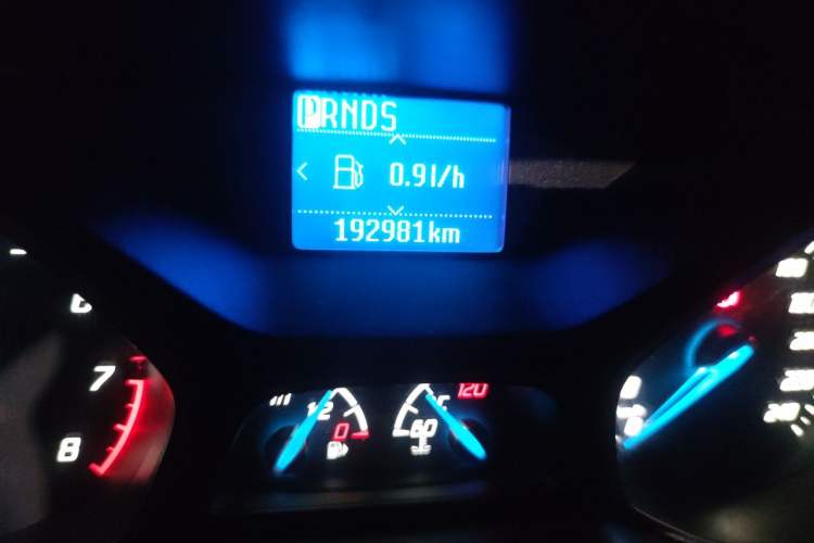 Used Ford Focus 2012 Sedan 1.6L Automatic Fashion Edition Odometer Close Up