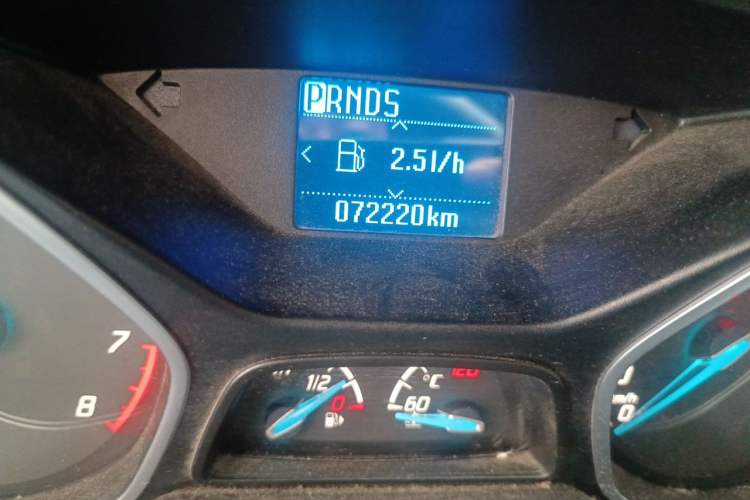Used Ford Focus 2012 Hatchback 1.6L Automatic Fashion Edition Odometer Close Up