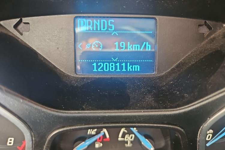 Used Ford Focus 2012 Sedan 1.6L Automatic Fashion Edition Odometer Close Up