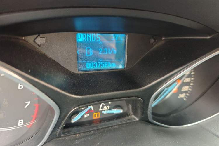 Used Ford Focus 2012 Hatchback 1.6L Automatic Fashion Edition Odometer Close Up