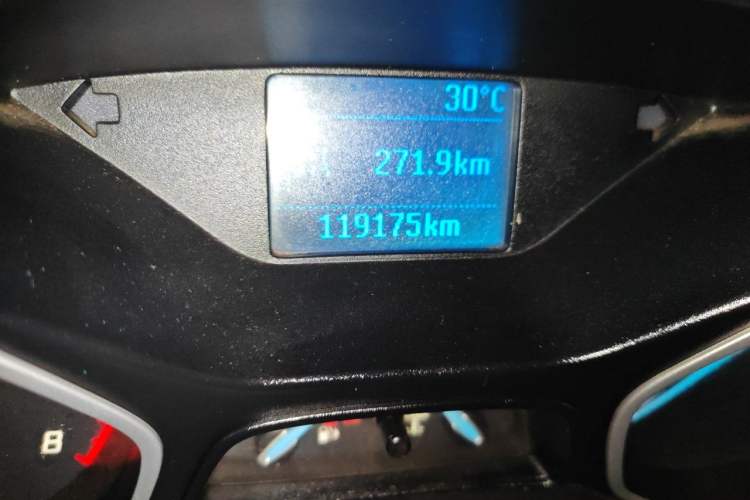 Used Ford Focus 2012 Hatchback 1.6L Manual Comfort Model Odometer Close Up