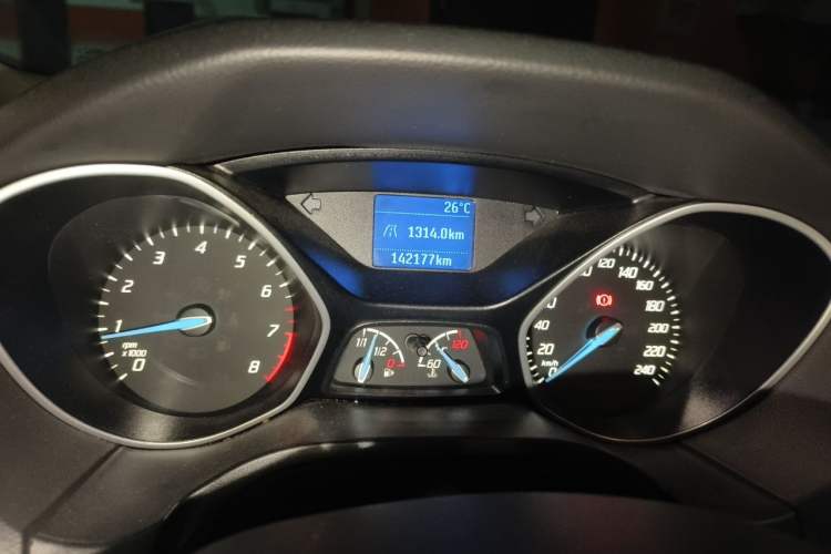 Used Ford Focus 2012 Hatchback 1.6L Manual Comfort Model Odometer Close Up