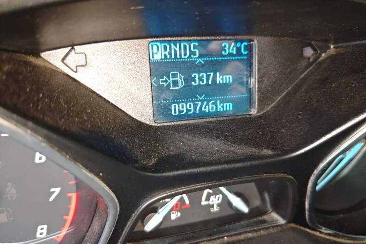 Used Ford Focus 2012 Hatchback 1.6L Automatic Fashion Edition Odometer Close Up