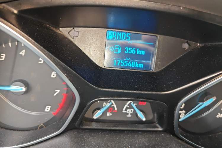 Used Ford Focus 2012 Hatchback 1.6L Automatic Fashion Edition Odometer Close Up
