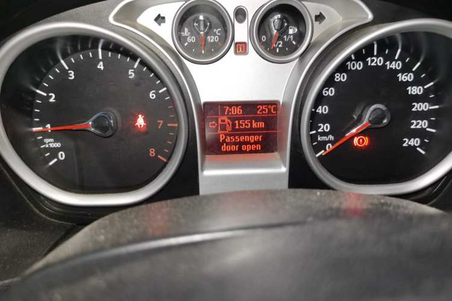 Used Ford Focus 2012 Hatchback Classic 1.8L Automatic Base Model Odometer Close Up