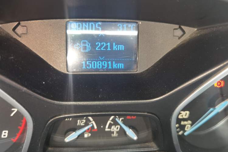 Used Ford Focus 2012 Hatchback 1.6L Automatic Fashion Edition Odometer Close Up