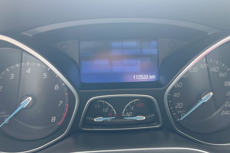 Used Ford Focus 2012 Hatchback 2.0L Automatic Luxury Sport Model Odometer Close Up