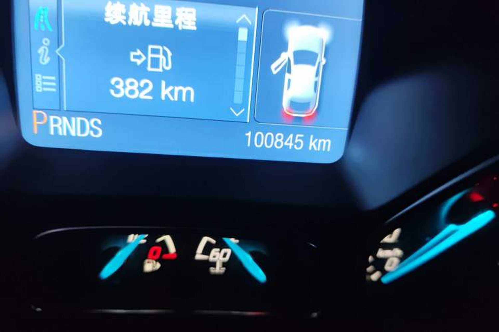 Used Ford Focus 2012 Hatchback 2.0L Automatic Luxury Sport Model Odometer Close Up