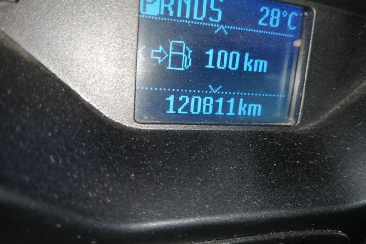 Used Ford Focus 2012 Hatchback 1.6L Automatic Fashion Edition Odometer Close Up