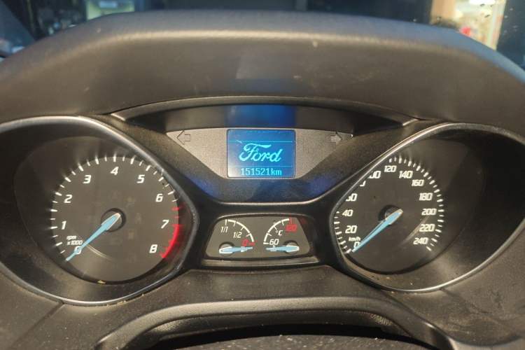 Used Ford Focus 2012 Hatchback 1.6L Automatic Fashion Edition Odometer Close Up