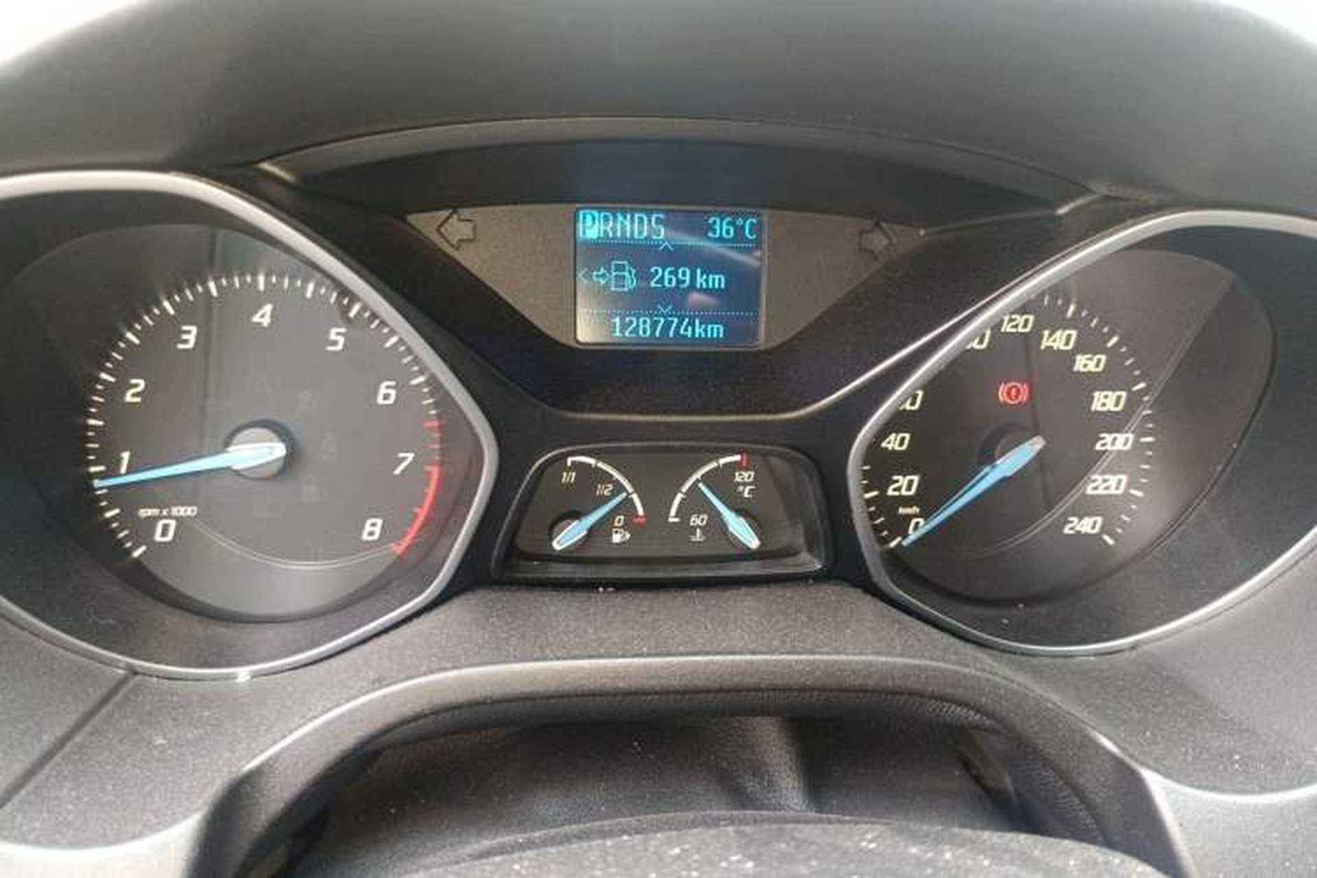 Used Ford Focus 2012 Hatchback 1.6L Automatic Fashion Edition Odometer Close Up