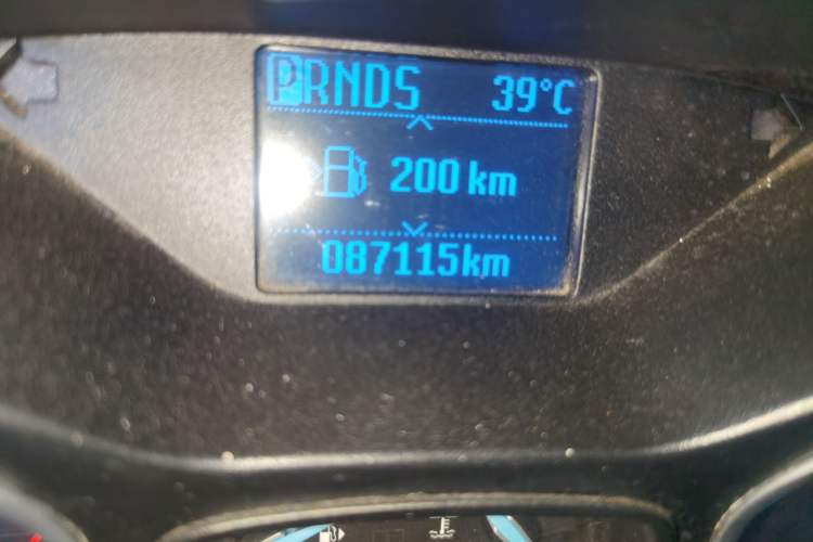 Used Ford Focus 2012 Hatchback 1.6L Automatic Fashion Edition Odometer Close Up
