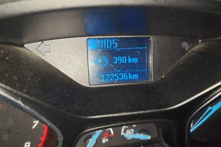 Used Ford Focus 2012 Sedan 1.6L Automatic Fashion Edition Odometer Close Up