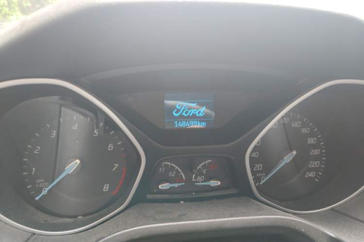 Used Ford Focus 2012 Hatchback 1.6L Automatic Comfort Model Odometer Close Up