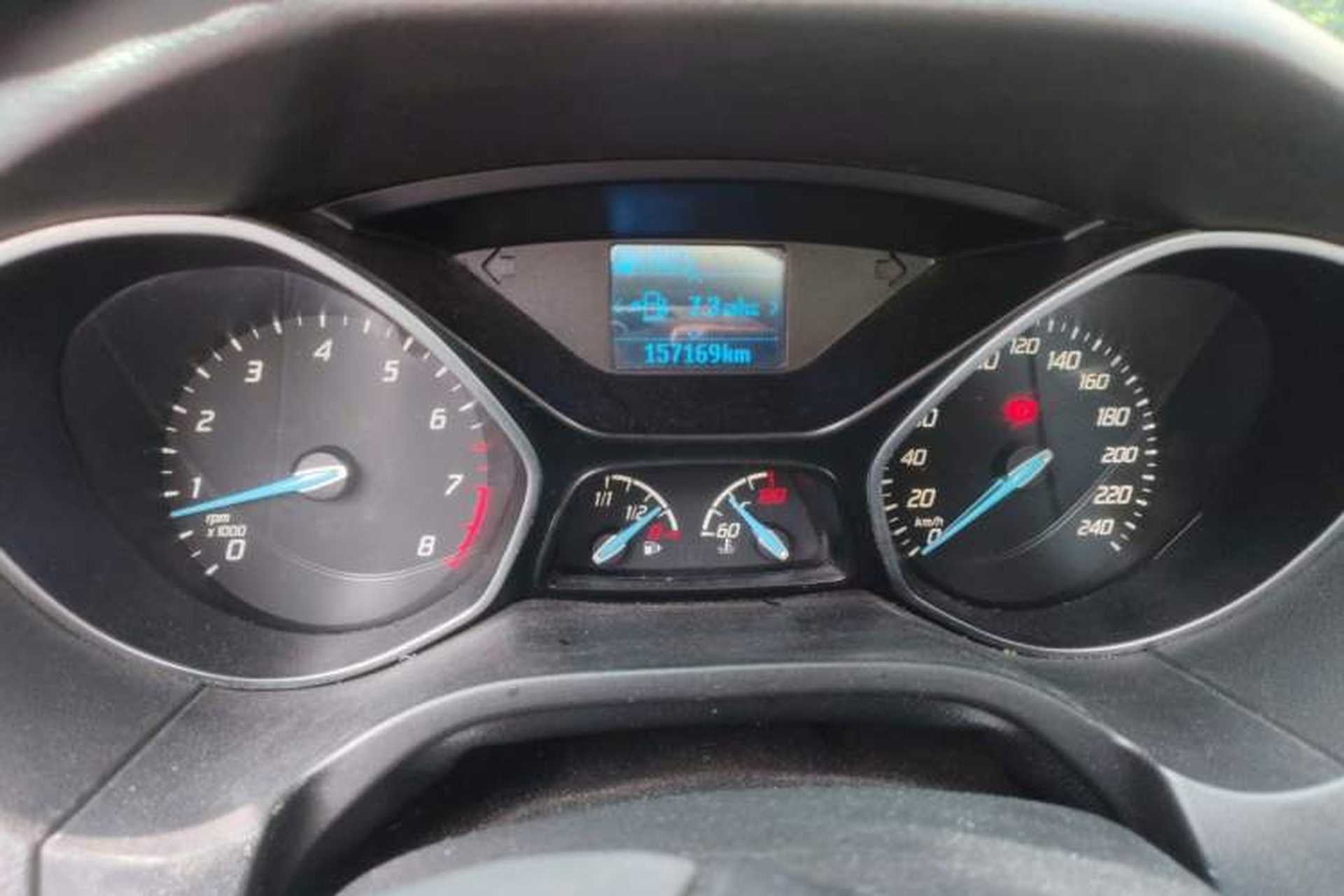 Used Ford Focus 2012 Hatchback 1.6L Automatic Fashion Edition Odometer Close Up