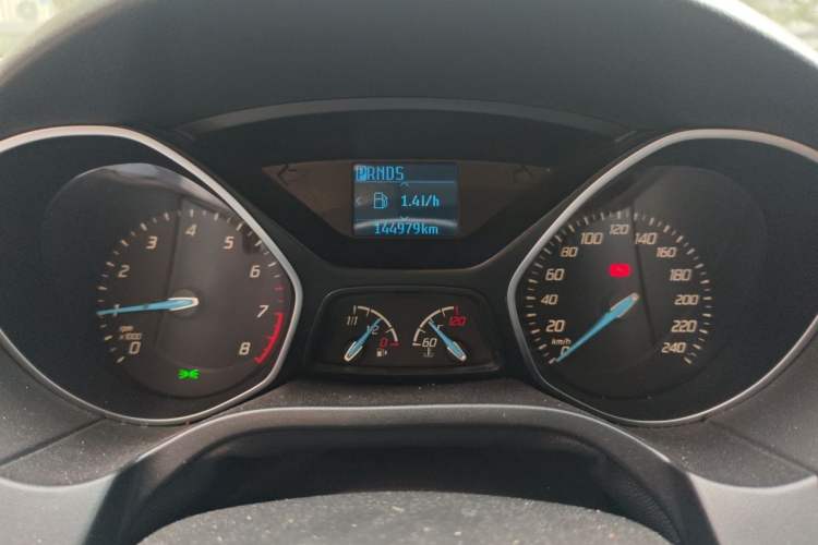 Used Ford Focus 2012 Hatchback 1.6L Automatic Fashion Edition Odometer Close Up