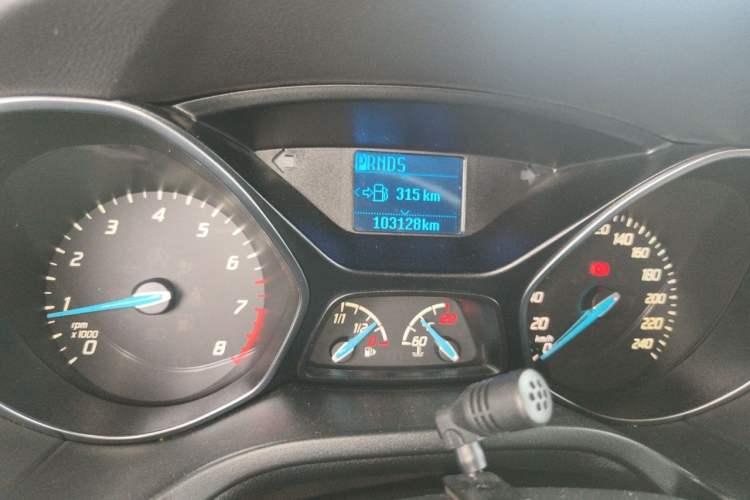 Used Ford Focus 2012 Sedan 1.6L Automatic Fashion Edition Odometer Close Up