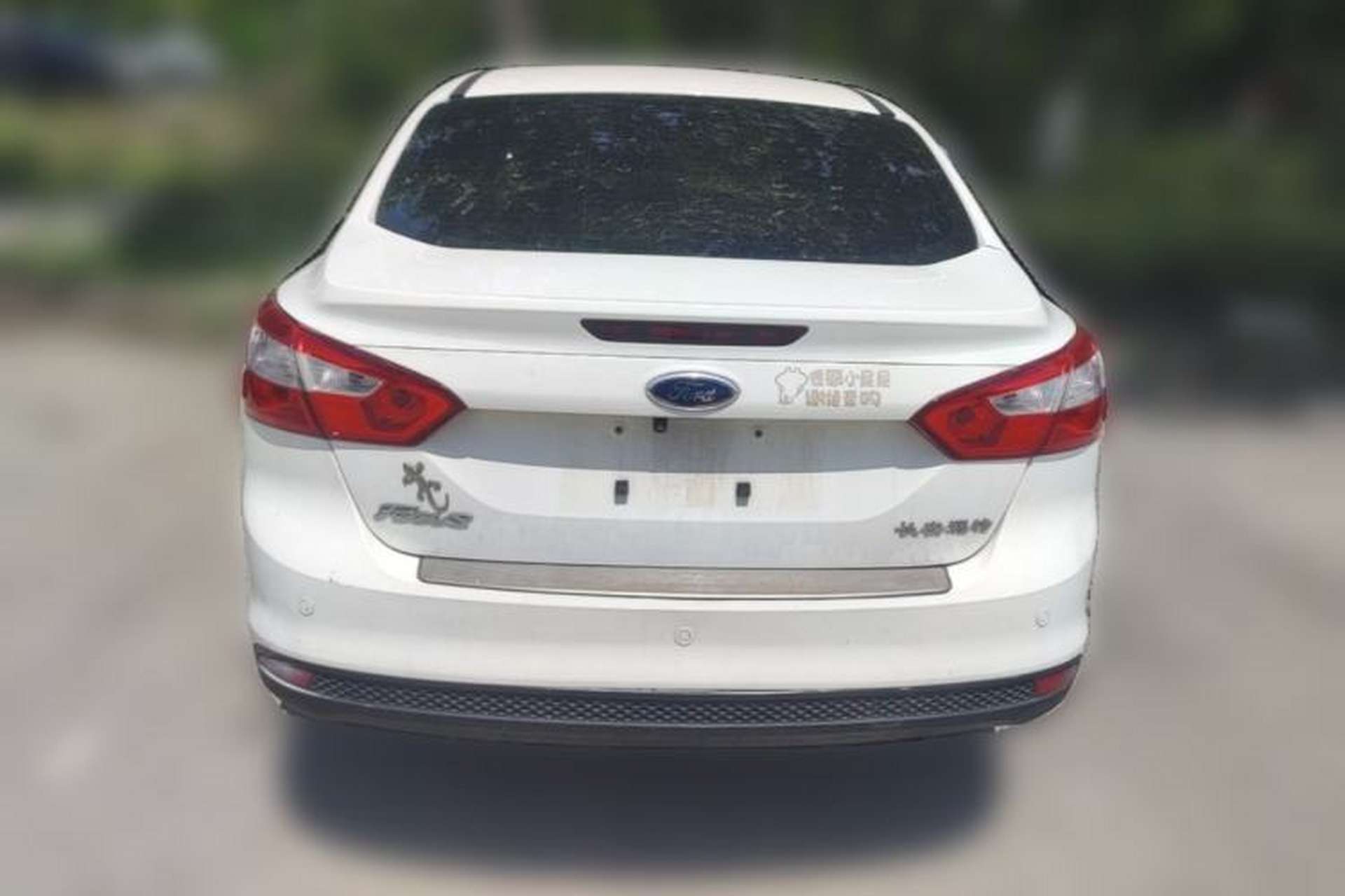 Used Ford Focus 2012 Sedan 1.6L Automatic Fashion Edition Rear