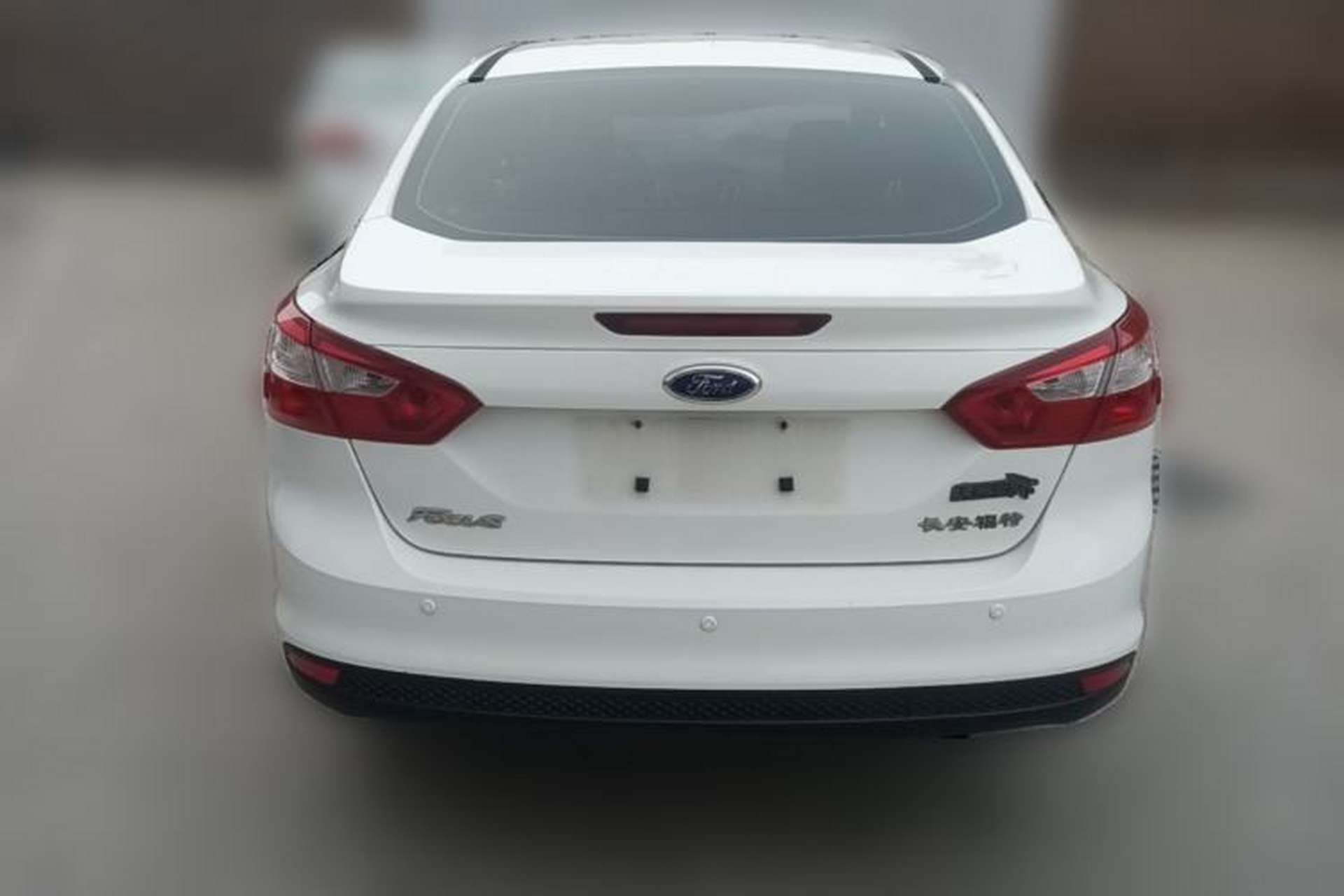 Used Ford Focus 2012 Sedan 1.6L Manual Comfort Model Rear
