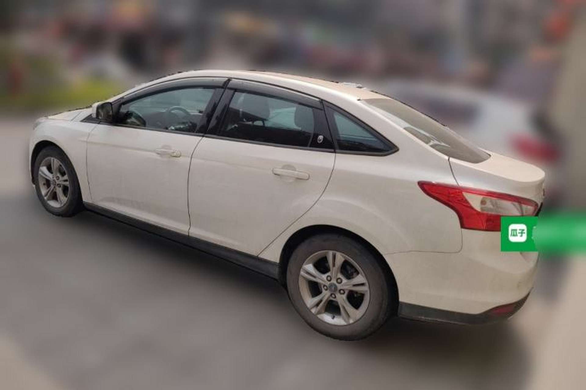 Used Ford Focus 2012 Sedan 1.6L Automatic Fashion Edition Rear Left 45 Deg