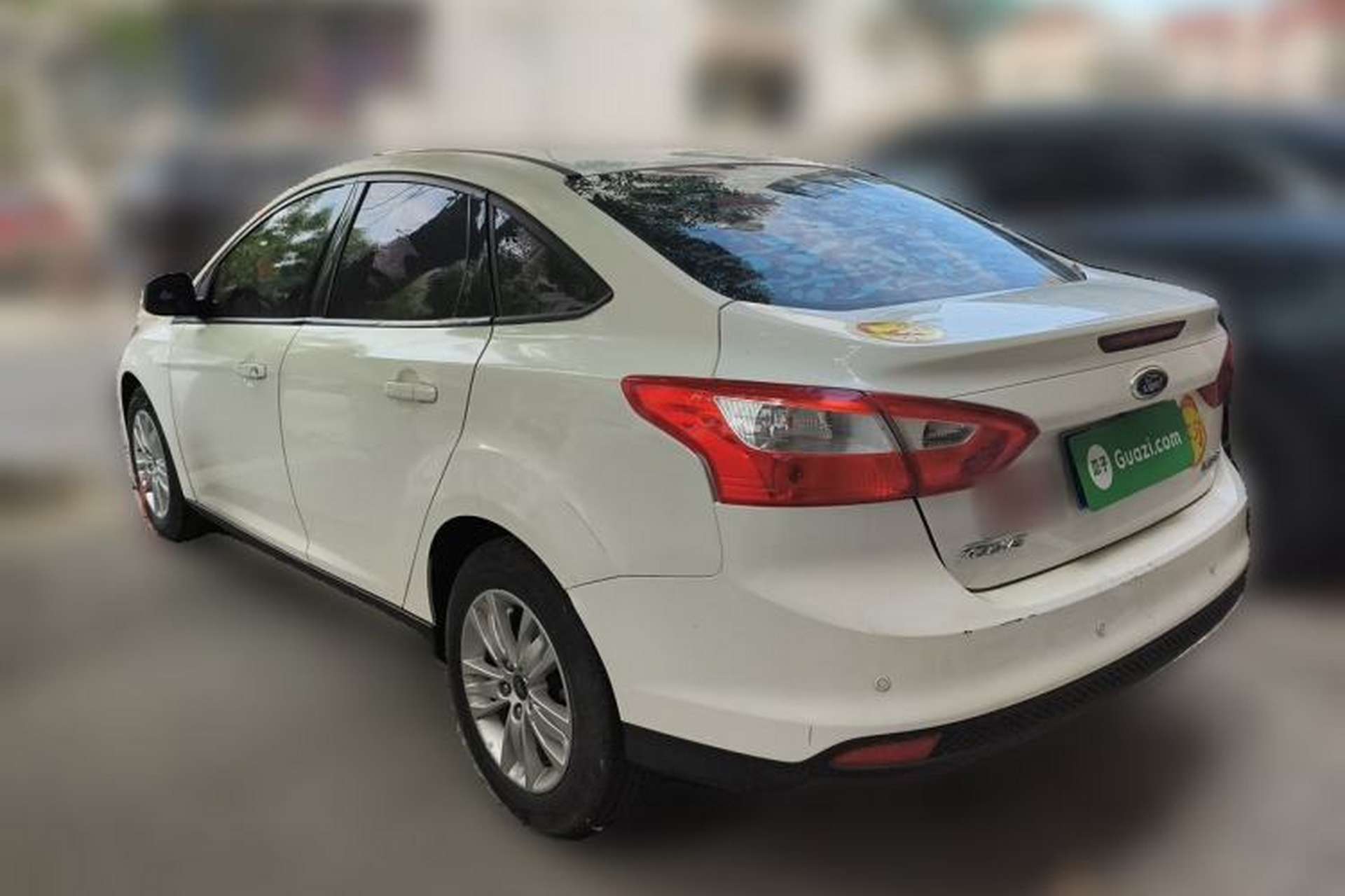 Used Ford Focus 2012 Sedan 1.6L Manual Comfort Model Rear Left 45 Deg