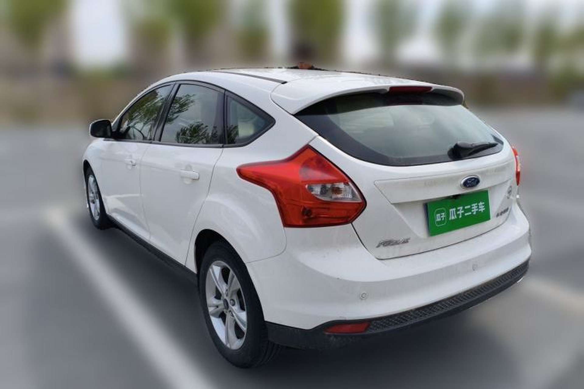Used Ford Focus 2012 Hatchback 1.6L Automatic Fashion Edition Rear Left 45 Deg