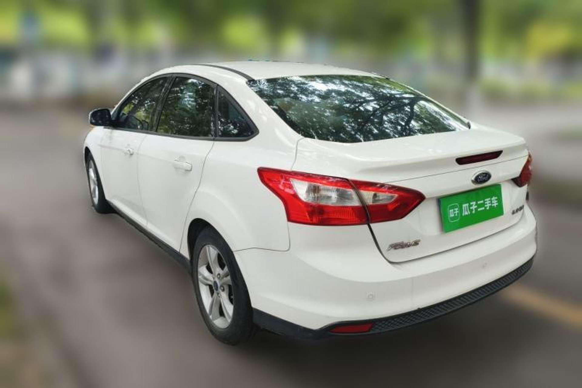 Used Ford Focus 2012 Sedan 1.6L Automatic Fashion Edition Rear Left 45 Deg