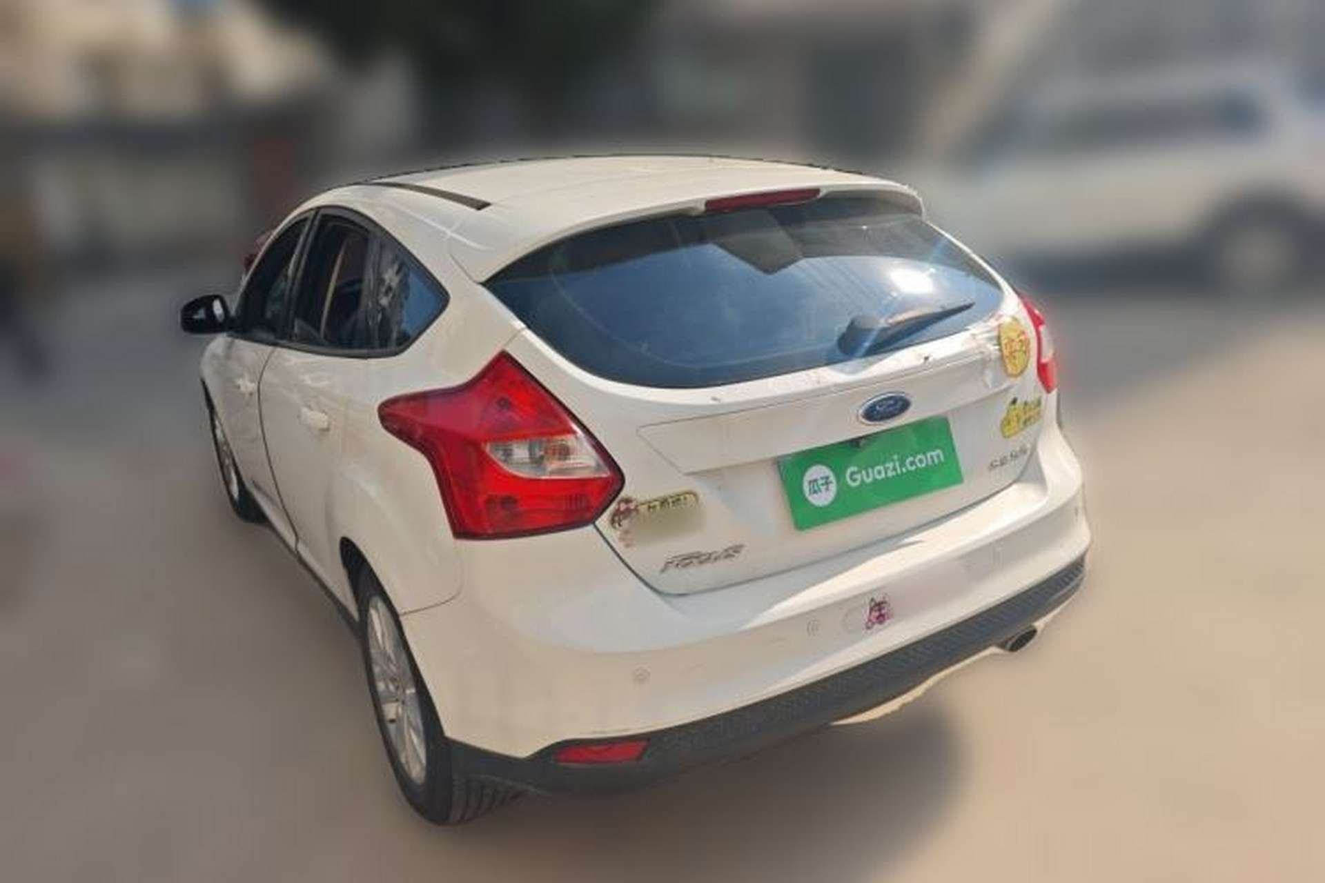 Used Ford Focus 2012 Hatchback 1.6L Automatic Comfort Model Rear Left 45 Deg
