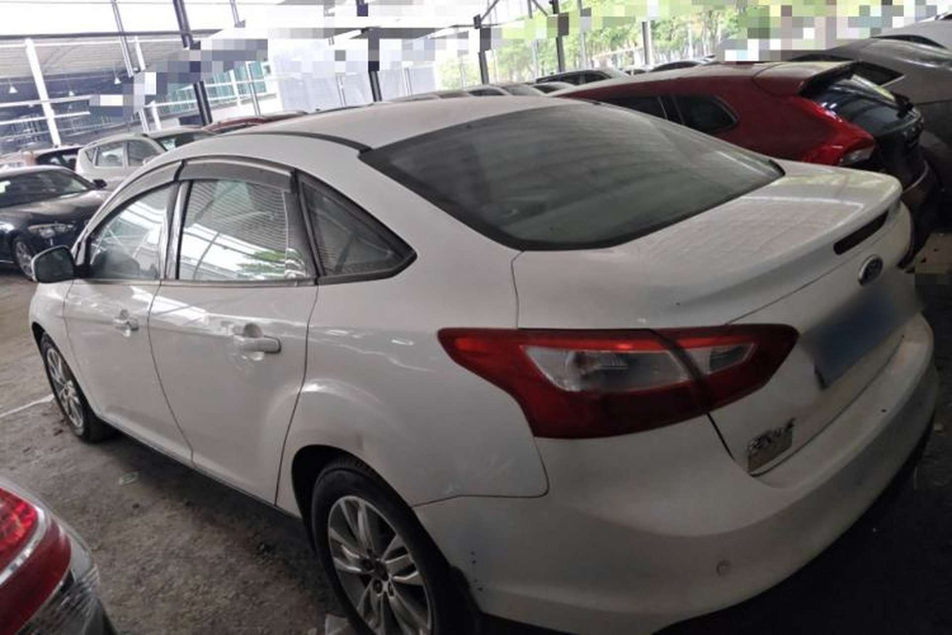 Used Ford Focus 2012 Sedan 1.6L Automatic Comfort Model Rear Left 45 Deg