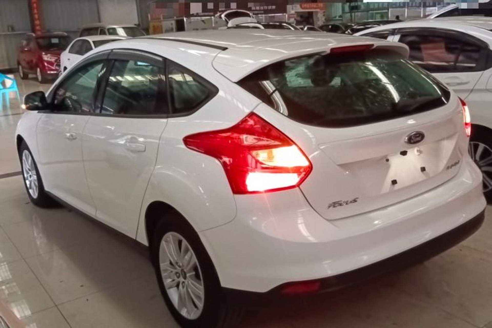 Used Ford Focus 2012 Hatchback 1.6L Automatic Comfort Model Rear Left 45 Deg