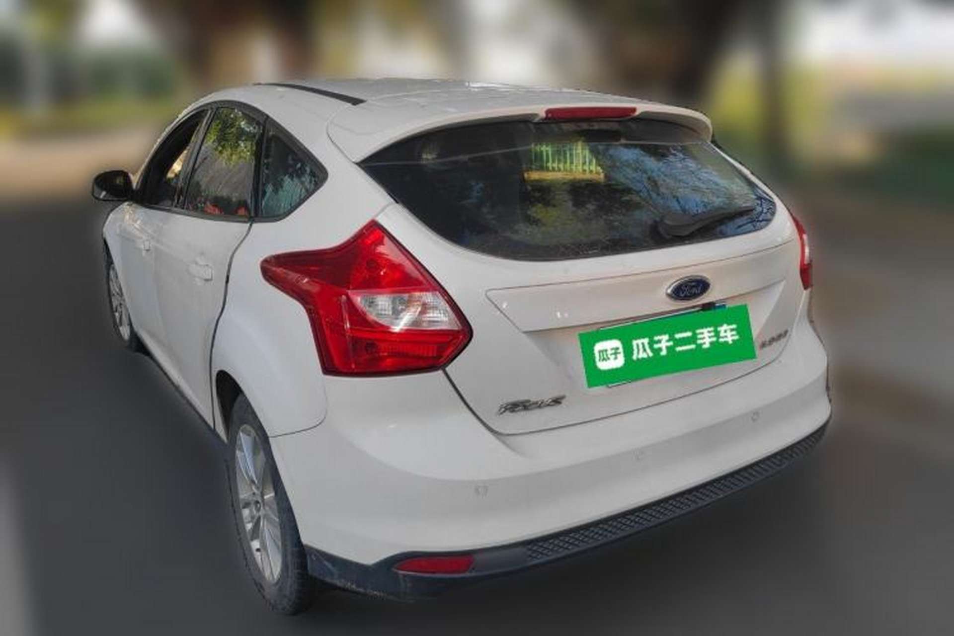 Used Ford Focus 2012 Hatchback 1.6L Automatic Comfort Model Rear Left 45 Deg