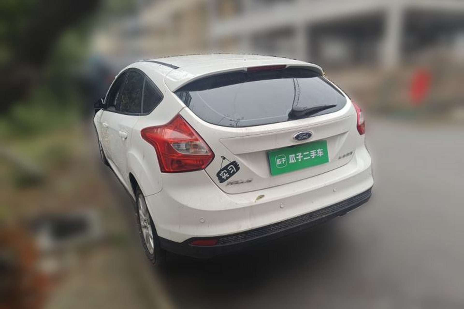 Used Ford Focus 2012 Hatchback 1.6L Automatic Comfort Model Rear Left 45 Deg