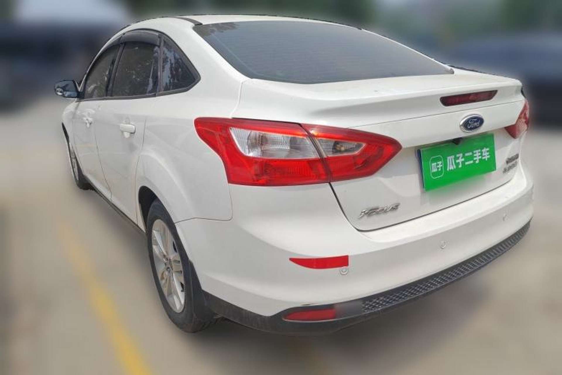 Used Ford Focus 2012 Sedan 1.6L Automatic Comfort Model Rear Left 45 Deg