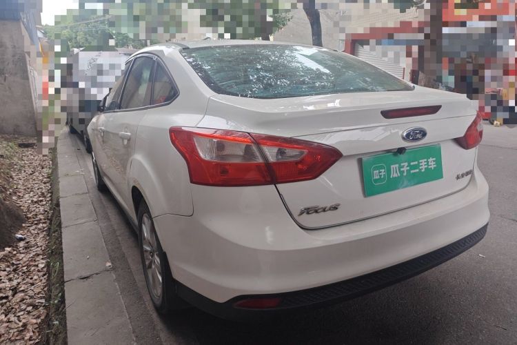 Used Ford Focus 2012 Sedan 1.6L Manual Comfort Model Rear Left 45 Deg
