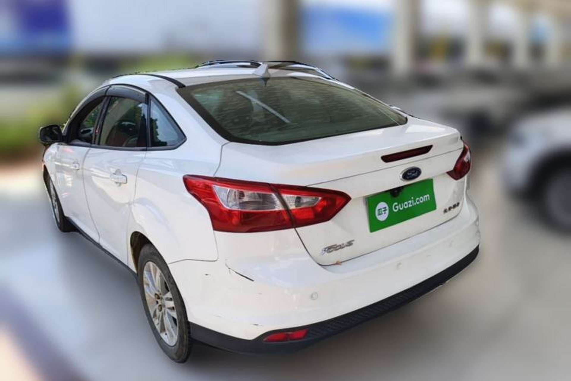 Used Ford Focus 2012 Sedan 1.6L Manual Comfort Model Rear Left 45 Deg