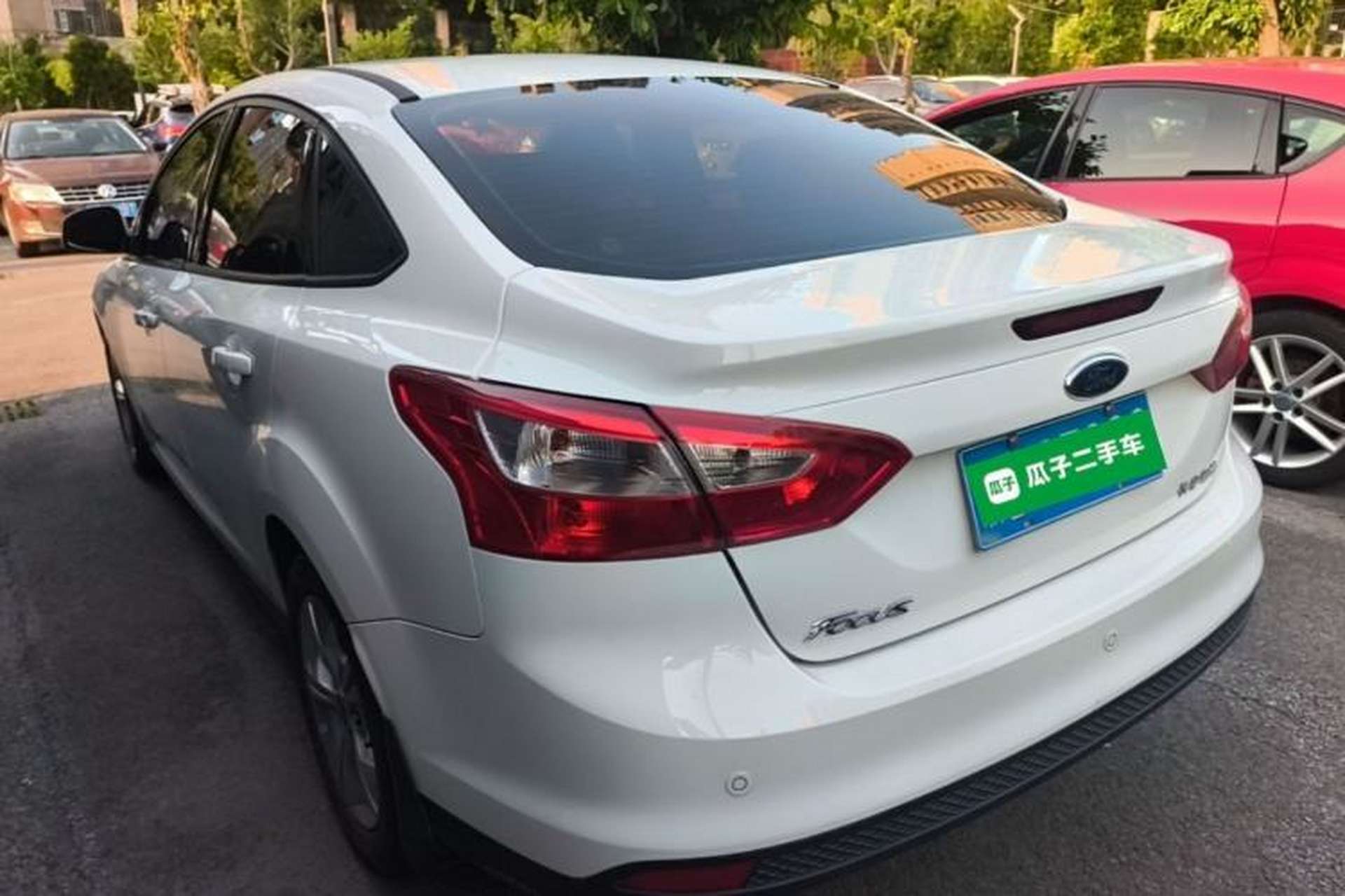 Used Ford Focus 2012 Sedan 1.6L Automatic Fashion Edition Rear Left 45 Deg