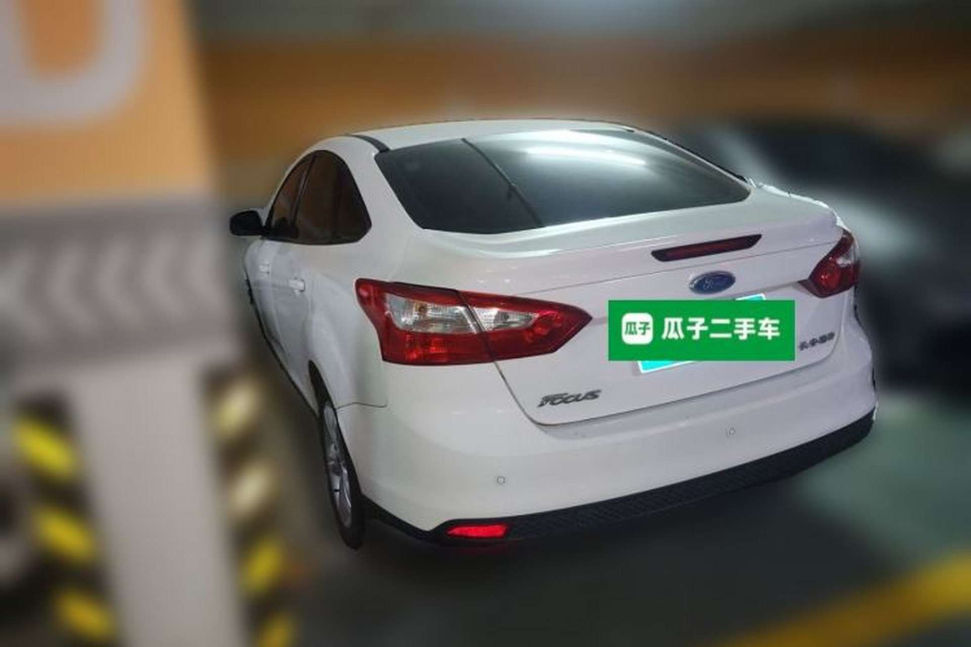 Used Ford Focus 2012 Sedan 1.6L Automatic Fashion Edition Rear Left 45 Deg