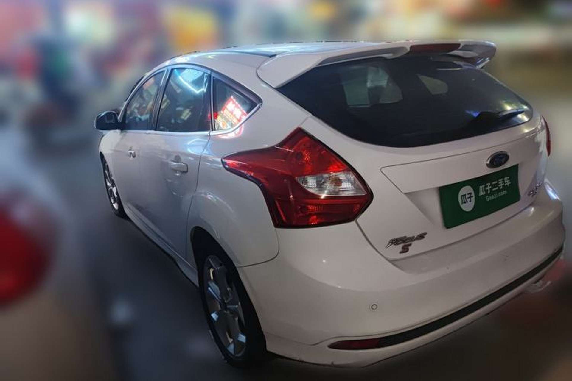 Used Ford Focus 2012 Hatchback 2.0L Automatic Luxury Sport Model Rear Left 45 Deg