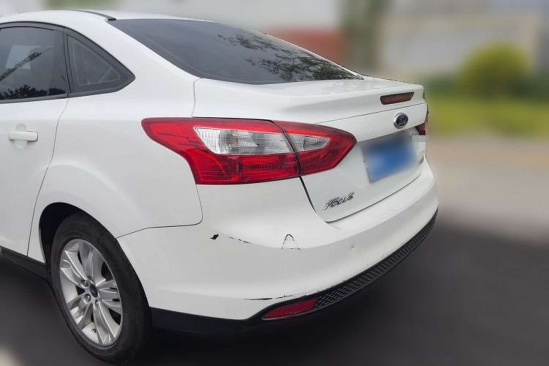 Used Ford Focus 2012 Sedan 1.6L Manual Comfort Model Rear Left 45 Deg