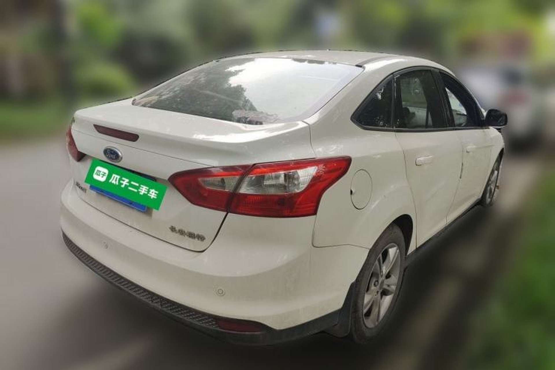 Used Ford Focus 2012 Sedan 1.6L Manual Fashion Edition Rear Right 45 Deg
