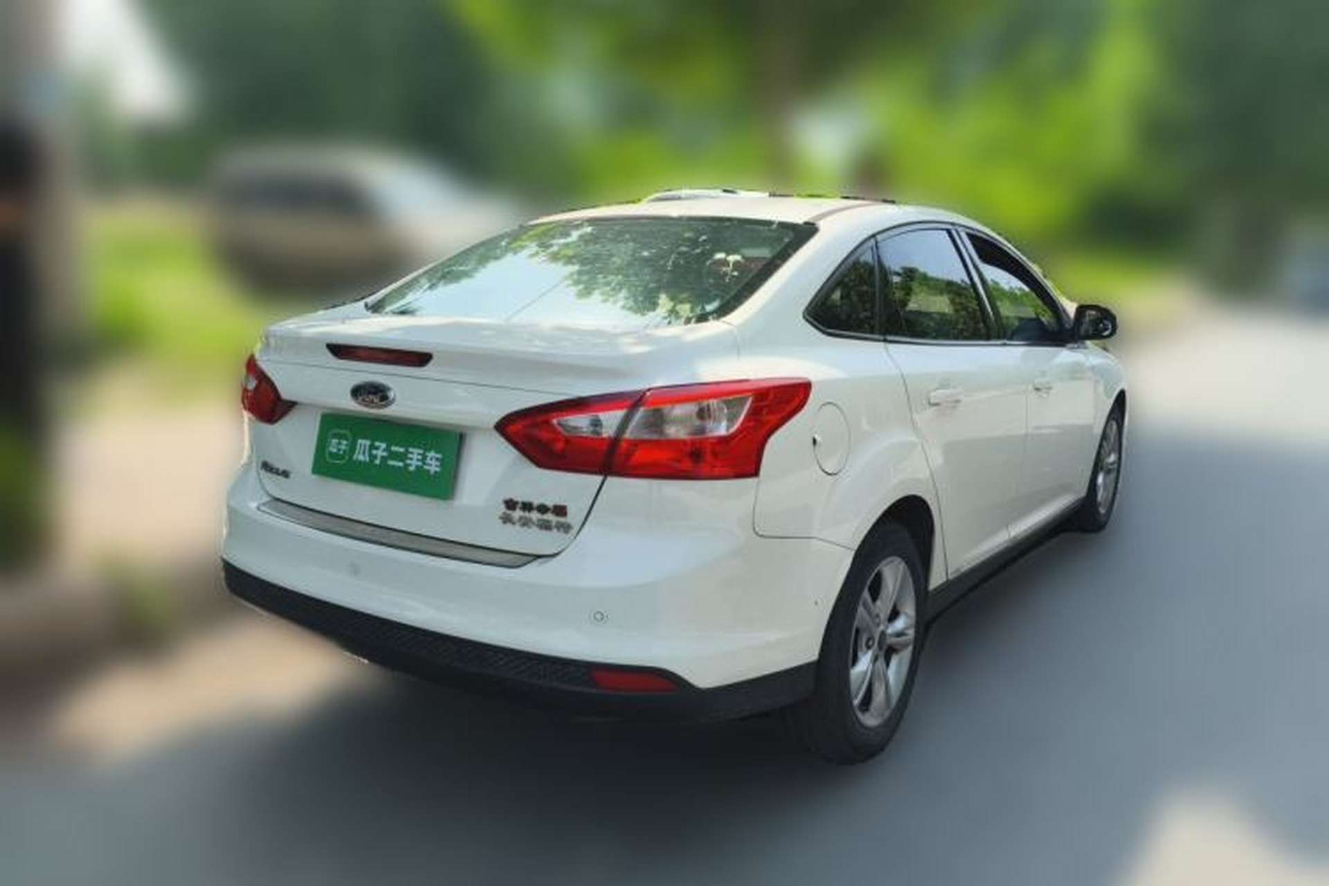 Used Ford Focus 2012 Sedan 1.6L Manual Fashion Edition Rear Right 45 Deg