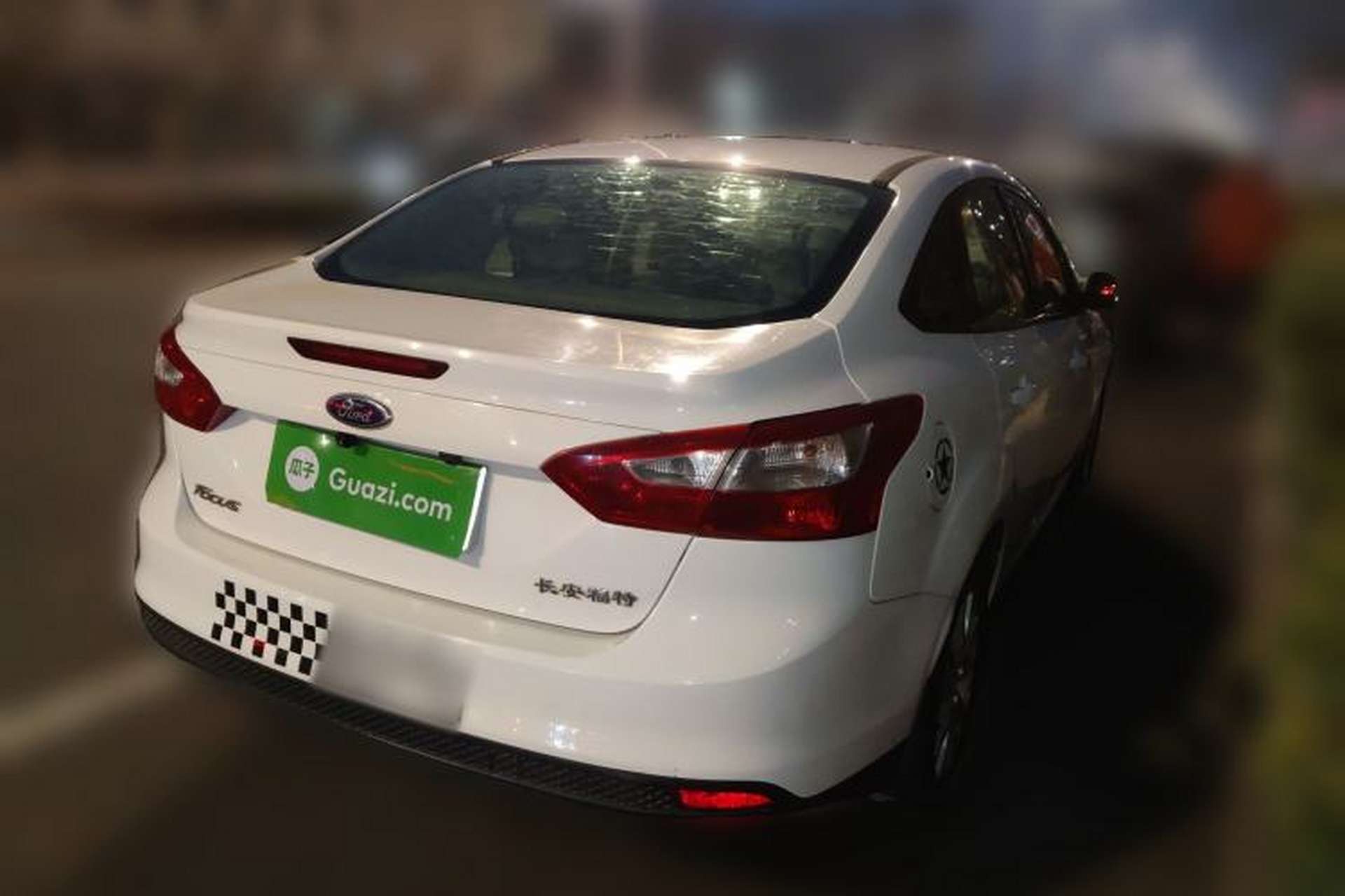 Used Ford Focus 2012 Sedan 1.6L Automatic Comfort Model Rear Right 45 Deg