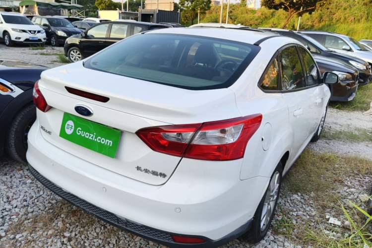 Used Ford Focus 2012 Sedan 1.6L Automatic Comfort Model Rear Right 45 Deg