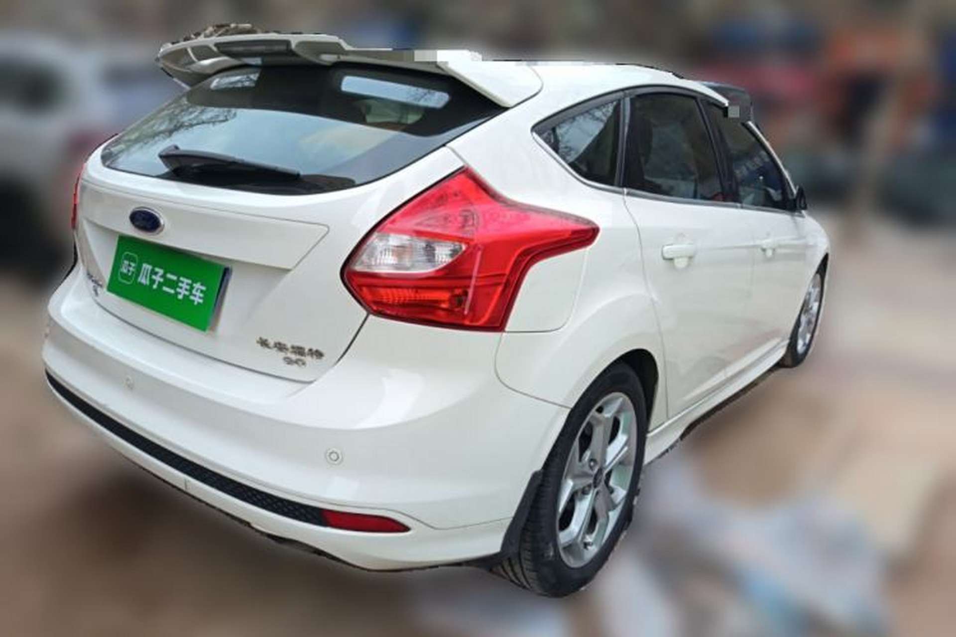 Used Ford Focus 2012 Hatchback 2.0L Automatic Luxury Sport Model Rear Right 45 Deg