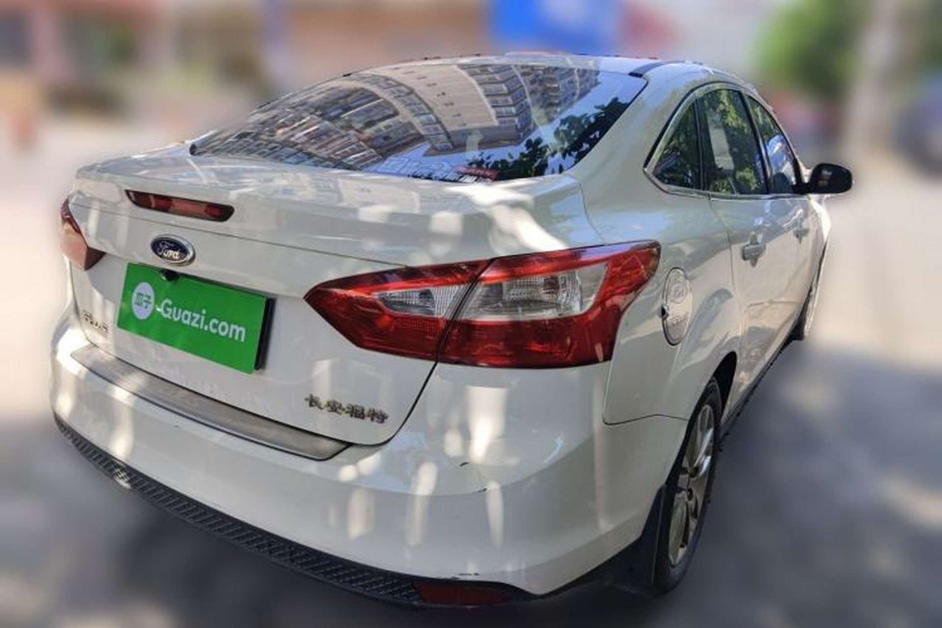Used Ford Focus 2012 Sedan 1.6L Automatic Comfort Model Rear Right 45 Deg