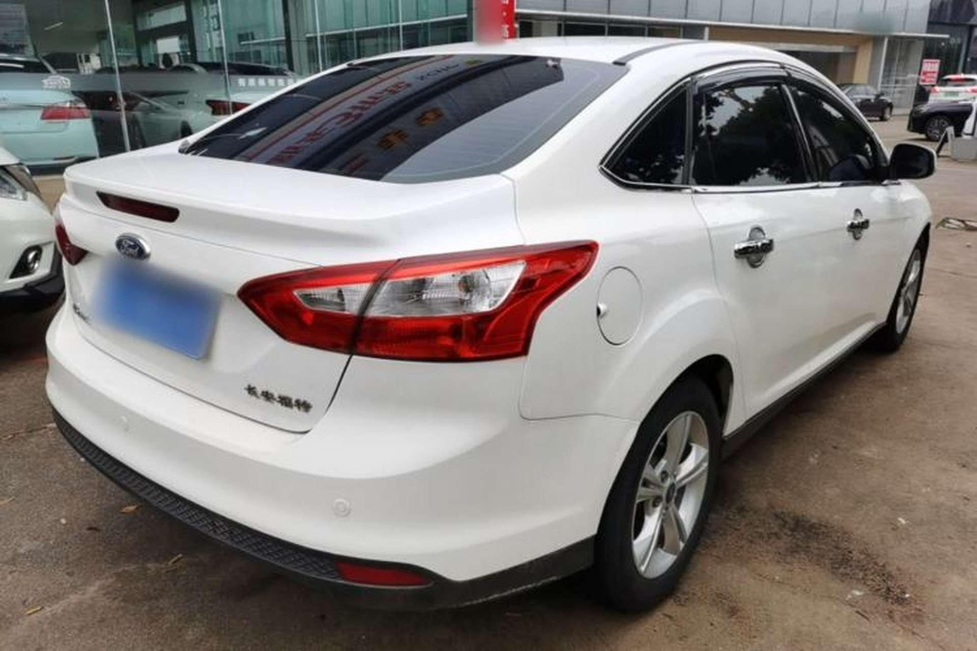 Used Ford Focus 2012 Sedan 1.6L Manual Fashion Edition Rear Right 45 Deg